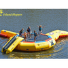 Image of 17ft Island Hopper Bounce N Splash Water Bouncer Water Park