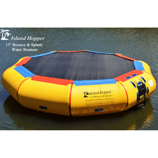 17ft Island Hopper Bounce N Splash Water Bouncer