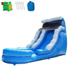 Image of 18'H Blue Wave Inflatable Slide Wet n Dry