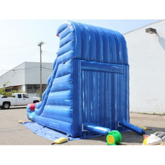 Moonwalk USA Inflatable Slide 18'H Tsunami Inflatable Slide Wet n Dry W-066