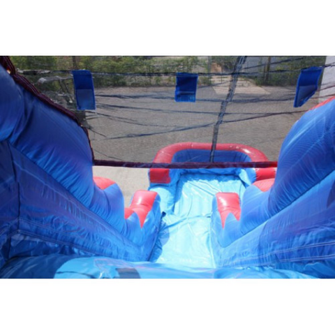  18'H Tsunami Inflatable Slide Wet n Dry