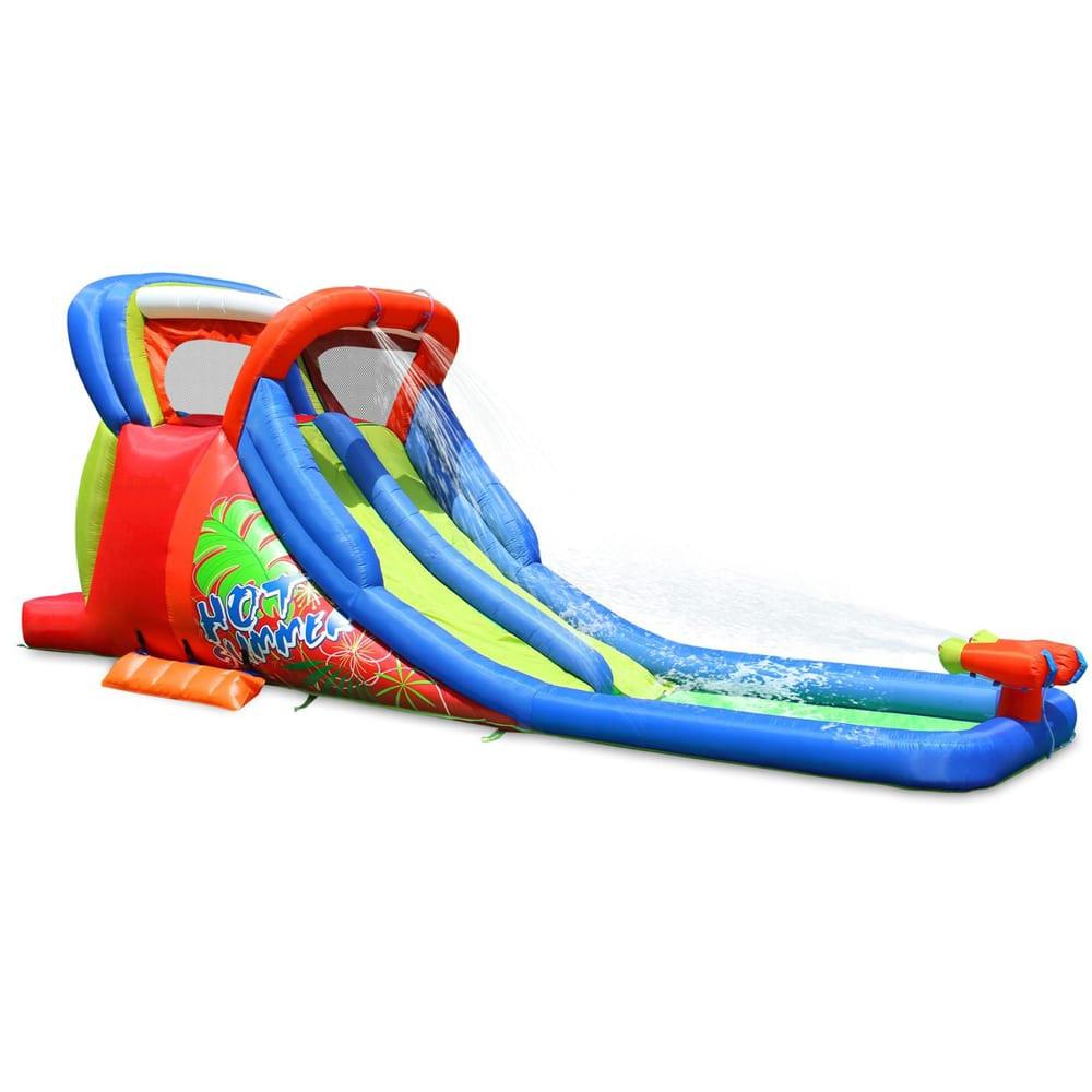 Residential Bounce House - KidWise Hot Summer Double Water Slide - The Bounce House Store