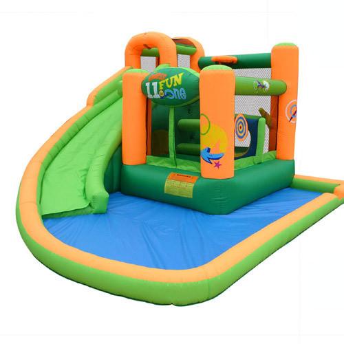 Residential Bounce House - KidWise Endless Fun 11 in 1 Inflatable Bounce House with Waterslide - The Bounce House Store
