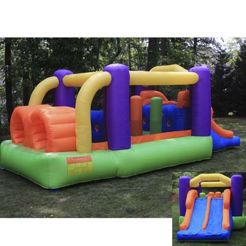 Kidwise Residential Bounce House KidWise Obstacle Speed Racer Bounce House KWJC-ST-9063