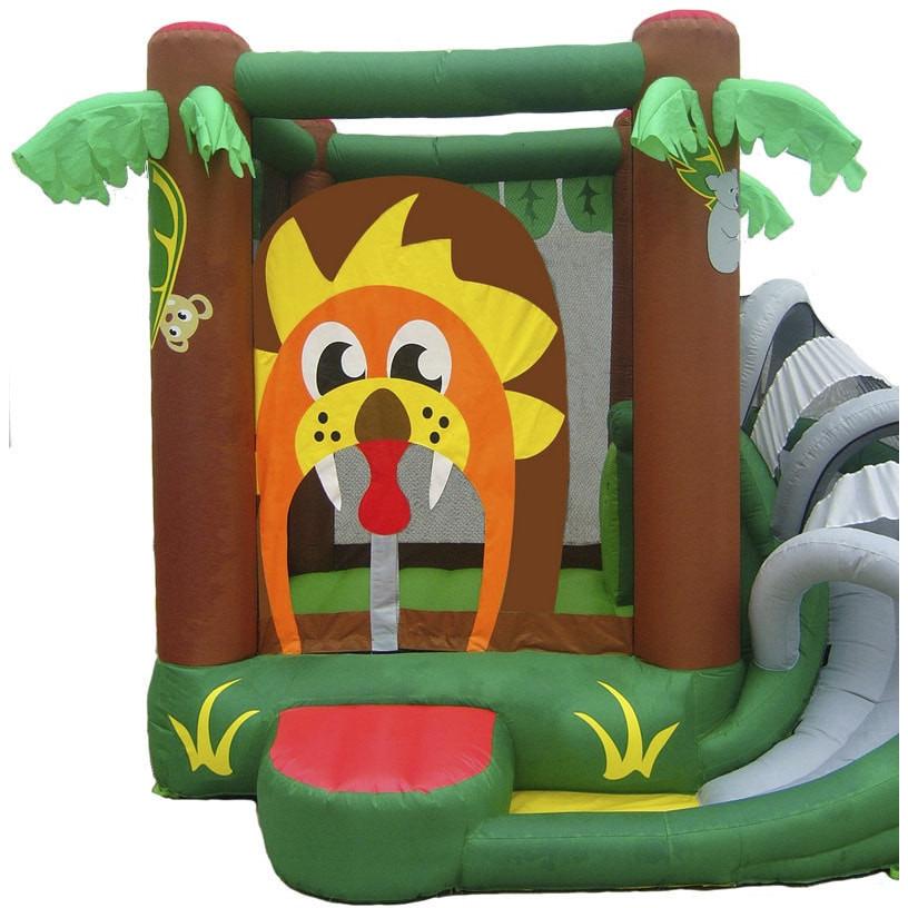Residential Bounce House - KidWise Safari Bounce House With Slide - The Bounce House Store