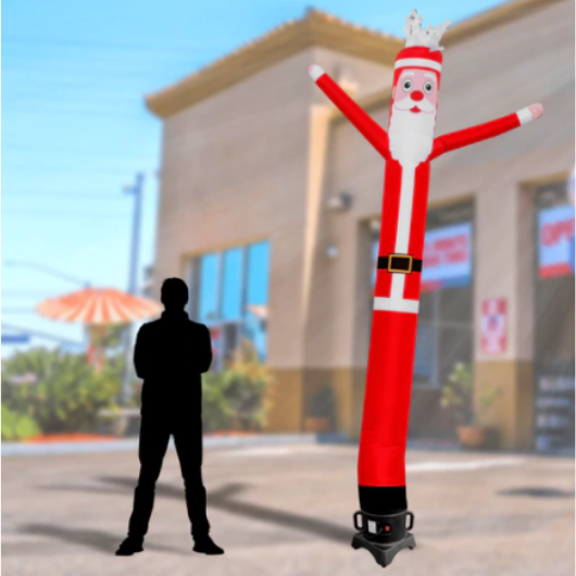 Air Dancer - LookOurWay Santa Claus Inflatable AirDancer® 10ft - The Outdoor Play Store Store