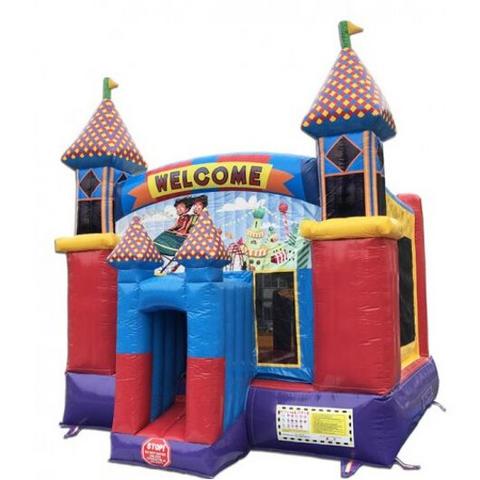 14' Carnival Theme Commercial Bounce House