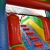 Image of 5 in 1 Super Combo Castle Bounce House Wet n Dry - Marble
