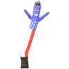 Image of Air Dancer - LookOurWay American Flag AirDancer® 6ft - The Bounce House Store