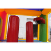 Moonwalk USA Commercial Bounce House 2-Lane Rainbow Castle Combo with Pool - Wet n Dry C-181