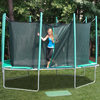 Image of 9' x 14' Rectagon Magic Circle Trampoline with Safety Cage