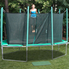Image of 9' x 14' Rectagon Magic Circle Trampoline with Safety Enclosure