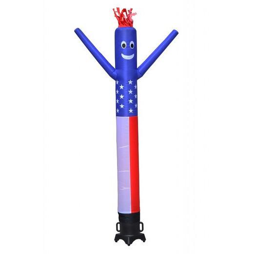 Air Dancer - LookOurWay American Flag Inflatable AirDancer® 10ft - The Bounce House Store