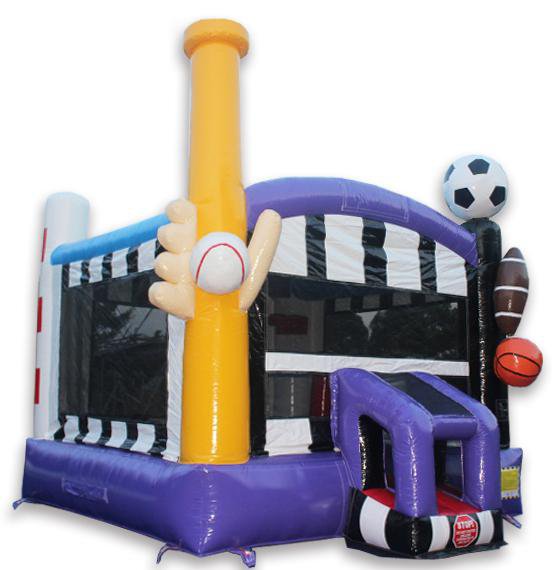 Moonwalk USA Commercial Bounce House 14' All Sports Commercial Bounce House B-358