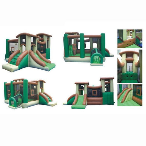 Commercial Bounce House - KidWise Commercial Clubhouse Climber - The Bounce House Store