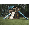 Image of Congo Safari Lookout and Climber Playset With Two Slides