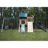 Image of Congo Safari Lookout and Climber Swing Set Front View