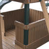 Image of Congo Safari Lookout and Climber Swing Set Lower Fort