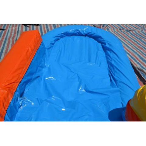 19'H Curved Inflatable Slide Wet/Dry