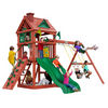 Image of Gorilla Playsets Double Down Wooden Swing Set