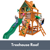 Image of Gorilla Chateau Tower Playset with Treehouse Roof