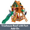Image of Gorilla Chateau Tower with Treehouse Roof and Fort Add On