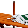 Image of Gorilla Wooden Picnic Table with Umbrella