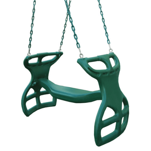 Dual Ride Glider Swing by Gorilla Playsets - Swing Set Accessories