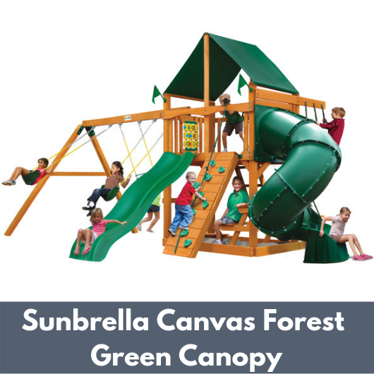 Gorilla Mountaineer with Sunbrella Canvas Forest Green Canopy