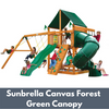 Image of Gorilla Mountaineer with Sunbrella Canvas Forest Green Canopy