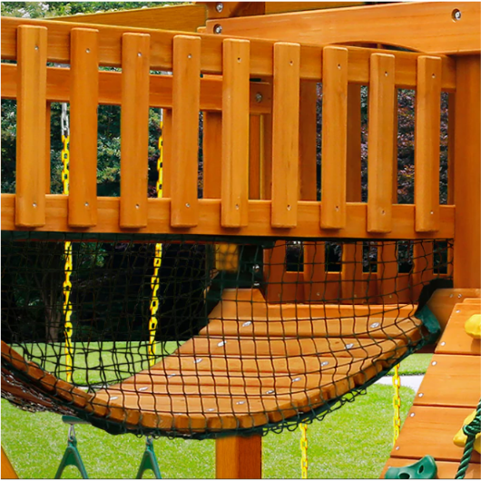 Gorilla Playsets Clatter Bridge with Mesh Panels