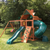 Image of Gorilla mountaineer swing set in the backyard