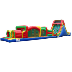 75'L Obstacle Course by Happy Jump