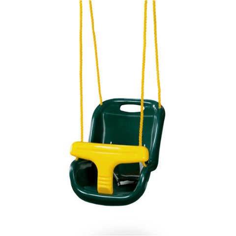 Gorilla High Back Infant Swing with Rope green