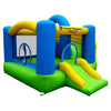 Image of Residential Bounce House - Island Hopper Curved Double Slide Bounce House - The Bounce House Store