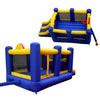 Image of Residential Bounce House - Island Hopper Racing Slide and Slam Bounce House - The Bounce House Store