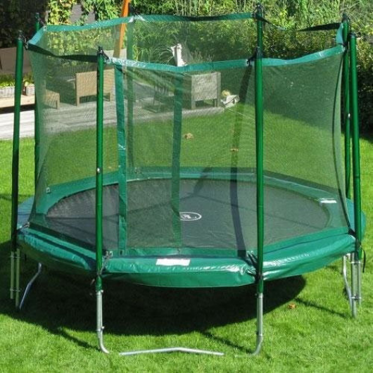JumpFree 12' Trampoline with Safety Enclosure