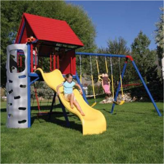 LIFETIME A-Frame Metal Playset image 3
