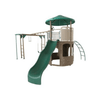 Image of LIFETIME Adventure Tower Metal Swing Set with Monkey Bars