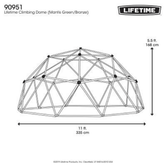 LIFETIME Climbing Dome