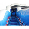 Image of 18'H Double Dip Inflatable Slide Wet n Dry (Blue)