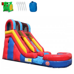 15'H Commercial Inflatable Slide Wet n Dry
