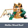 Image of Mountaineer Swing Set Clubhouse with Malibu Wood Roof