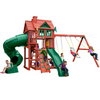 Image of Gorilla Playsets Nantucket Deluxe Wooden Swing Set