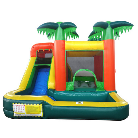 Palm Tree Residential Bounce House Combo