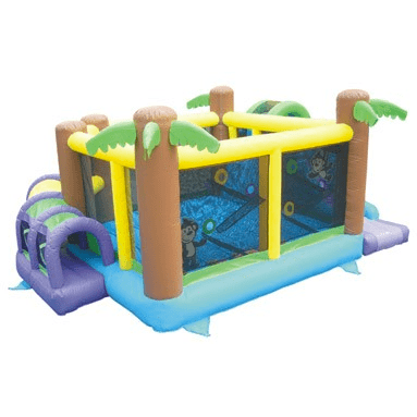 Commercial Bounce House - KidWise Monkey Explorer Commercial Bounce House - The Bounce House Store