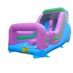 Commercial Bounce House - KidWise Commercial Grade 21' Single Lane Inflatable Slide - The Bounce House Store