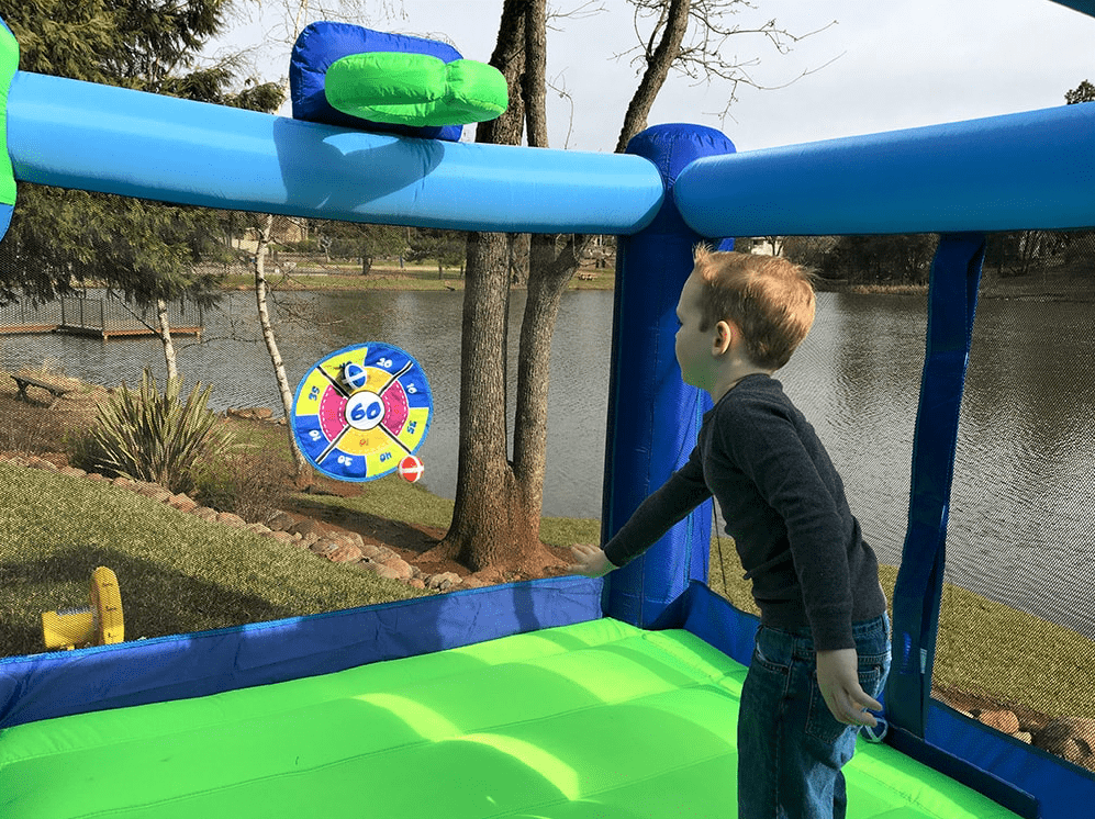 Shady bounce house hotsell