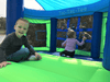Image of Residential Bounce House - Island Hopper Shady Play Game Room Bounce House - The Bounce House Store