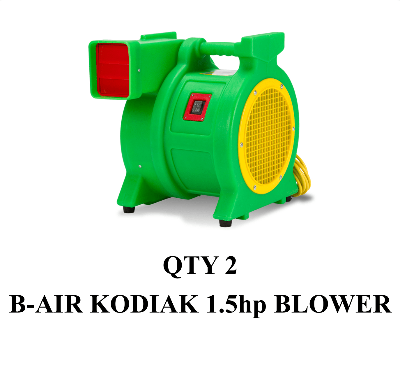 Moonwalk USA Commercial Bounce House 18'H Rainbow Commercial Slide + Slip N Slide Bundle W-628